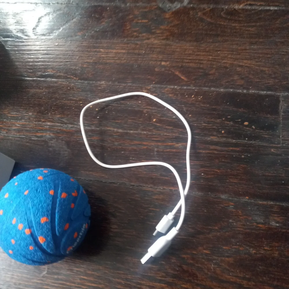 New Material】Cheerble Smart Interactive Dog Toy, Wicked Ball AIR, Blue